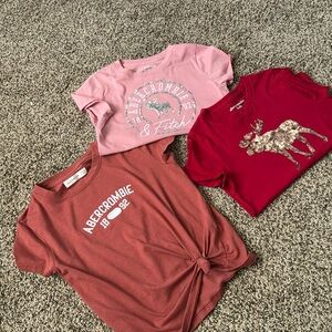🎉Bundle🎉 3🎉 Abercrombie Kids girl top size 7/8
